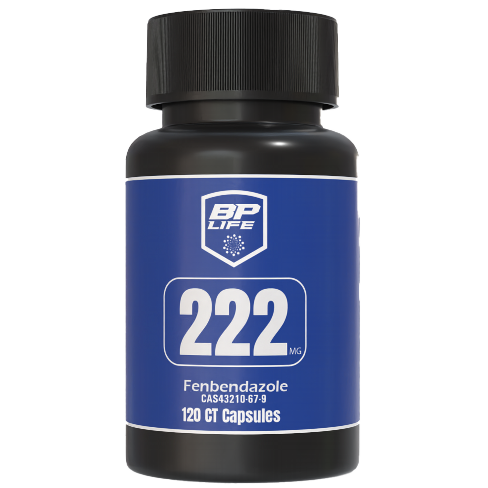 Fenbendazole Powder in 222mg Capsules Front Side