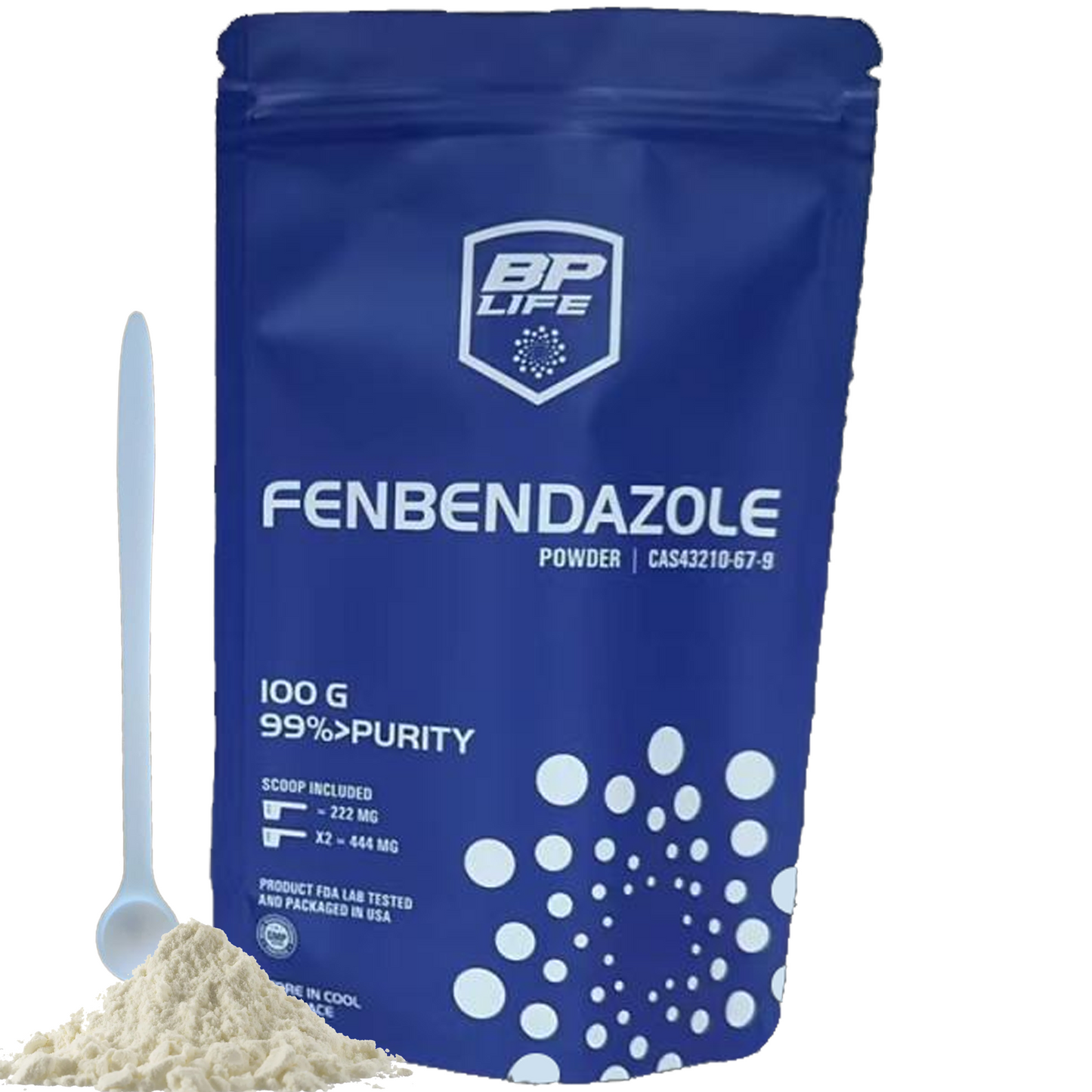 Fenbendazole Powder 100 gram Front Side