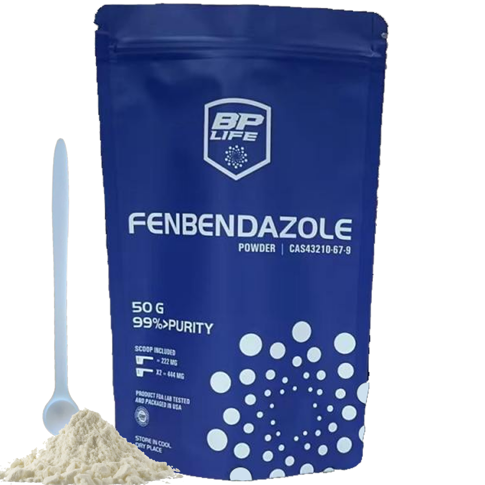 Fenbendazole Powder 50 Gram Front Side