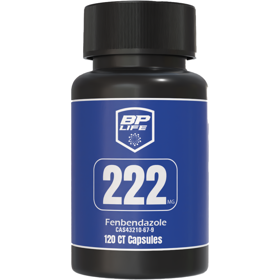 Fenbendazole 222mg capsules 120 count