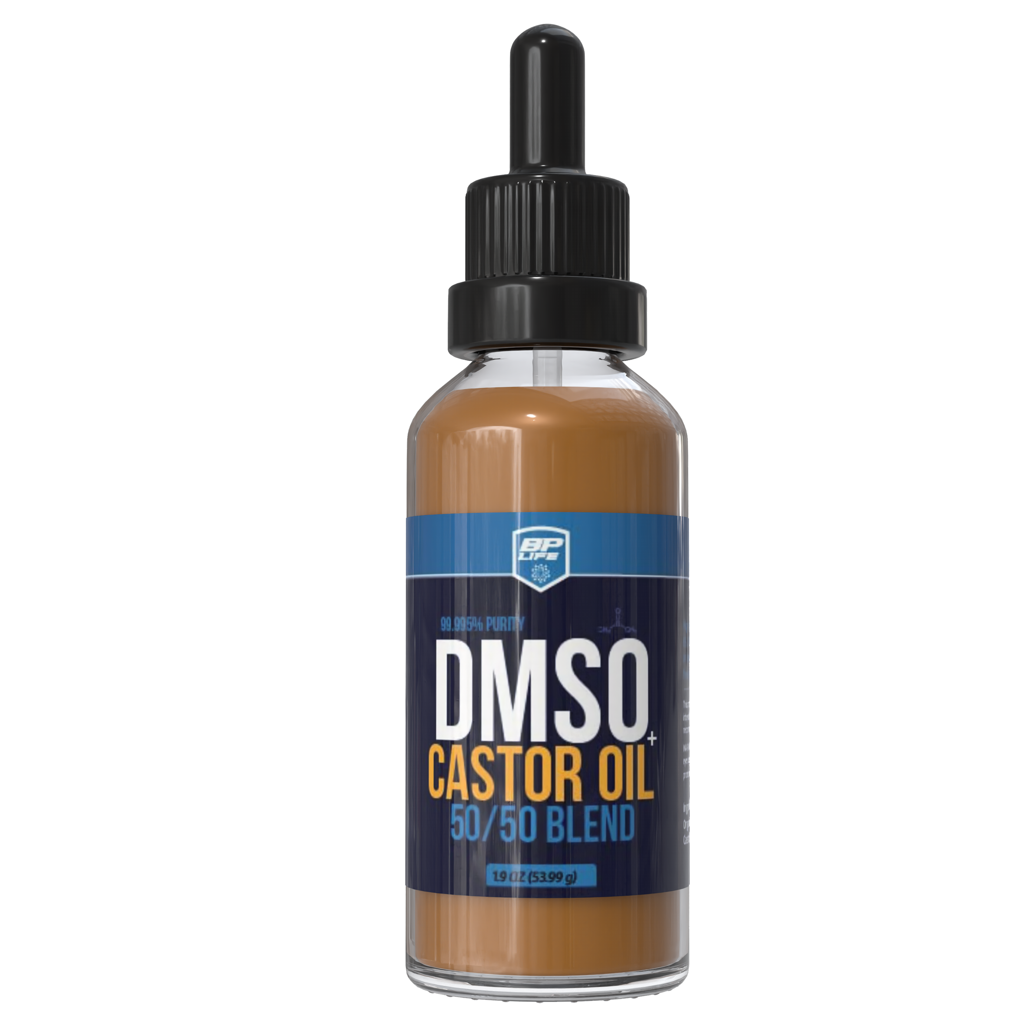 DMSO + Castor Oil Blend – Dual-Action Topical Carrier (2oz Dropper)