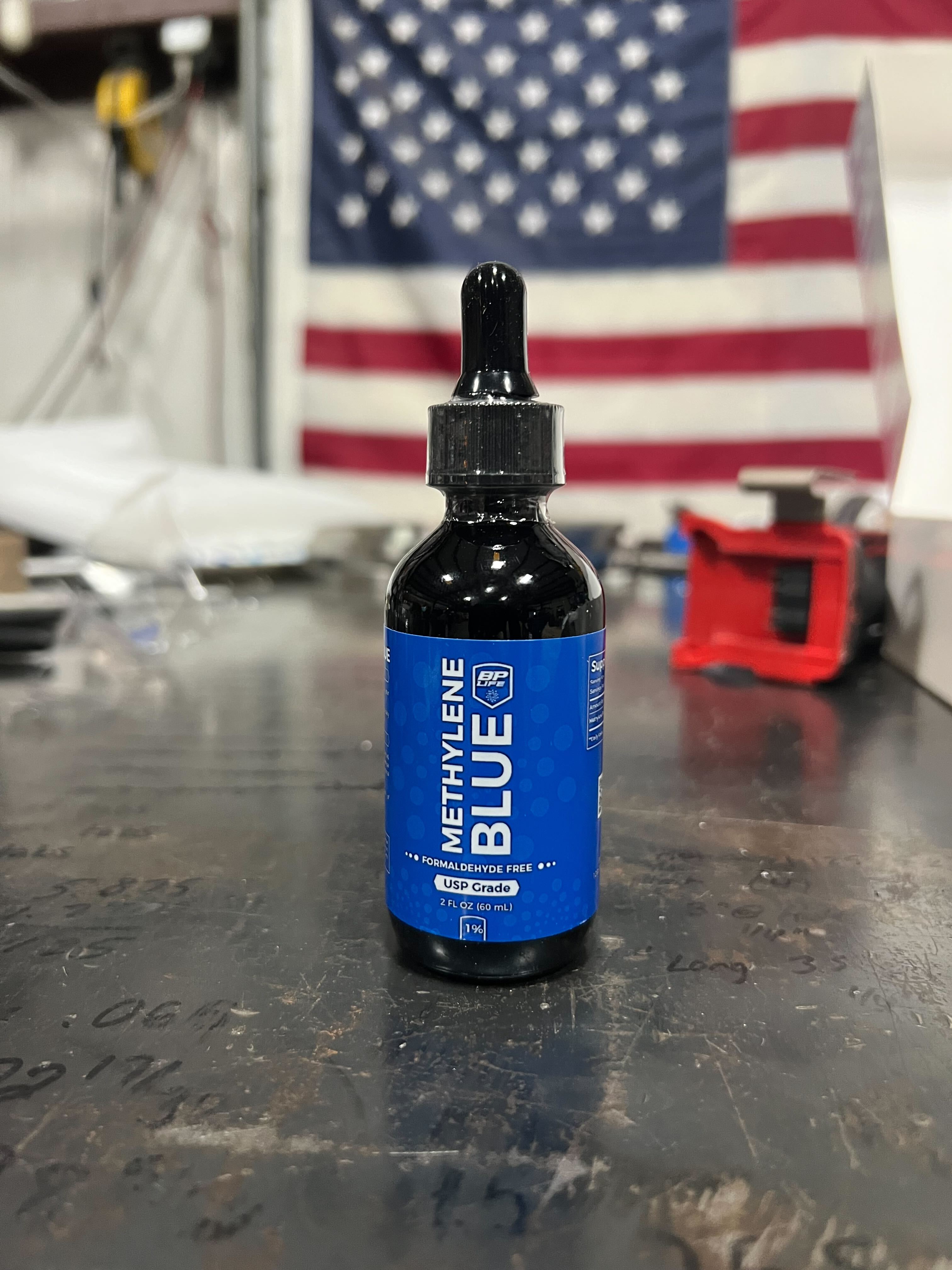 Methylene Blue Drops 2oz (1 bottle) - Enhance Focus & Vitality Naturally