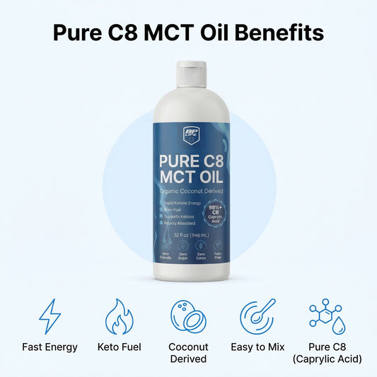 Organic C8 MCT oil (32oz)